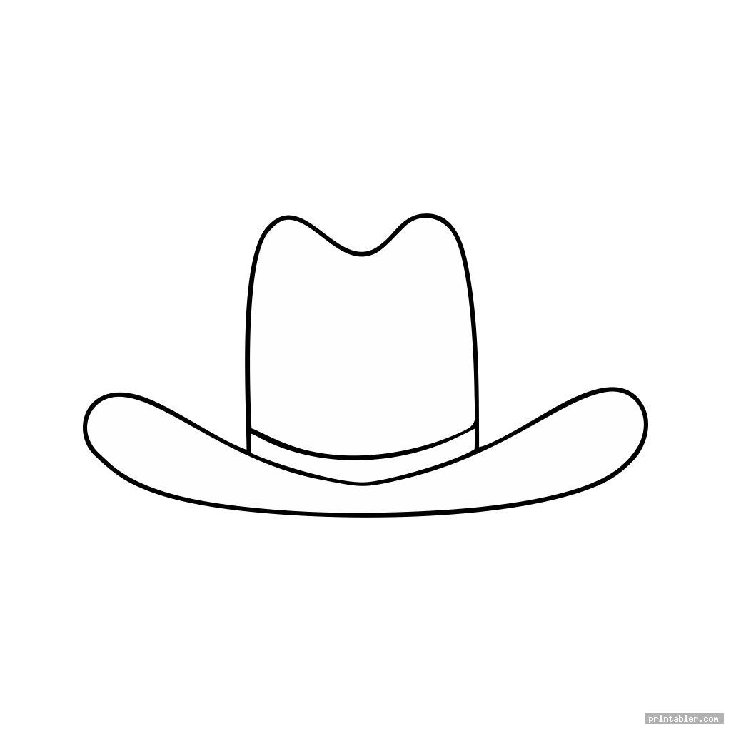 Printable Cowboy Hat