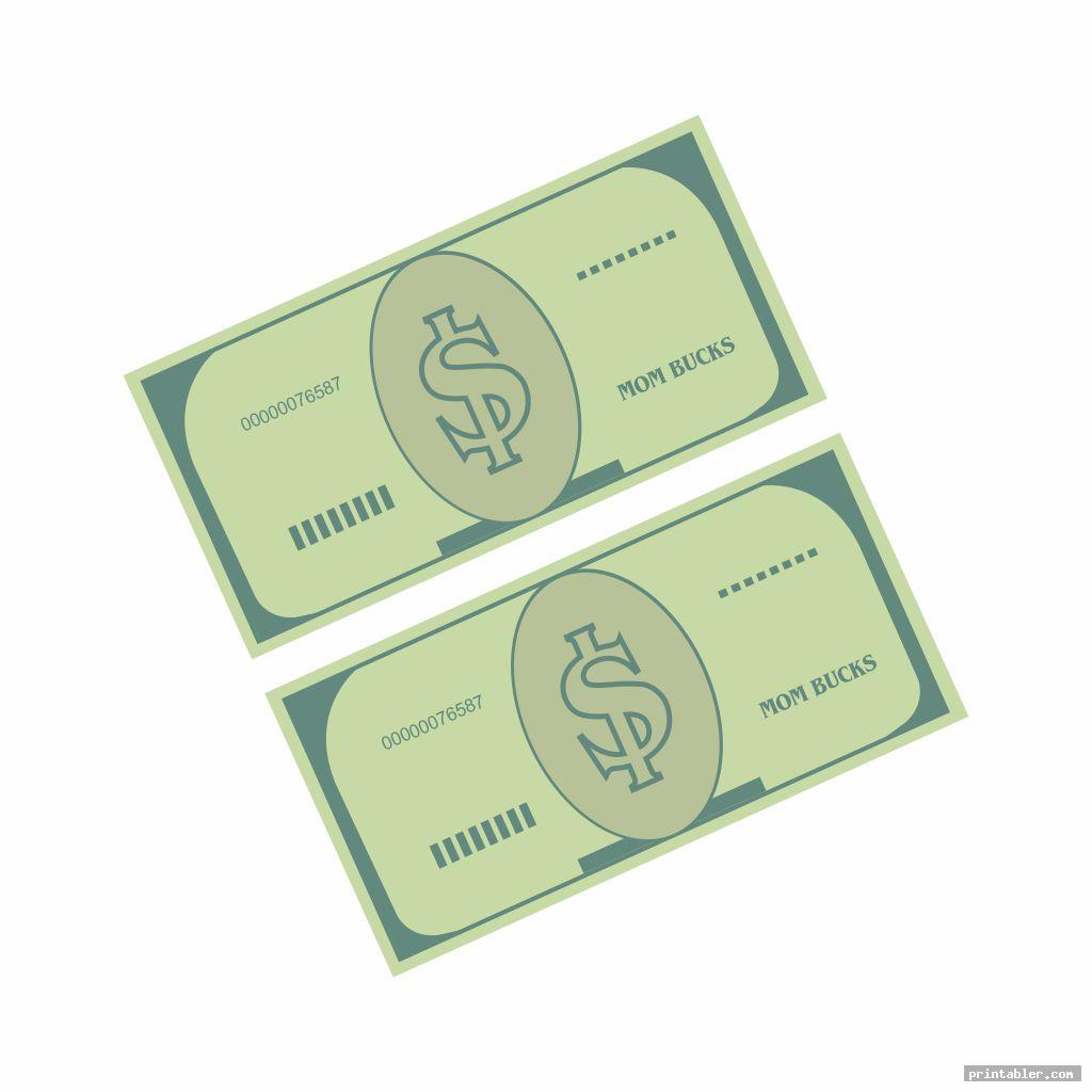 Mom Bucks Template Printable Gridgit