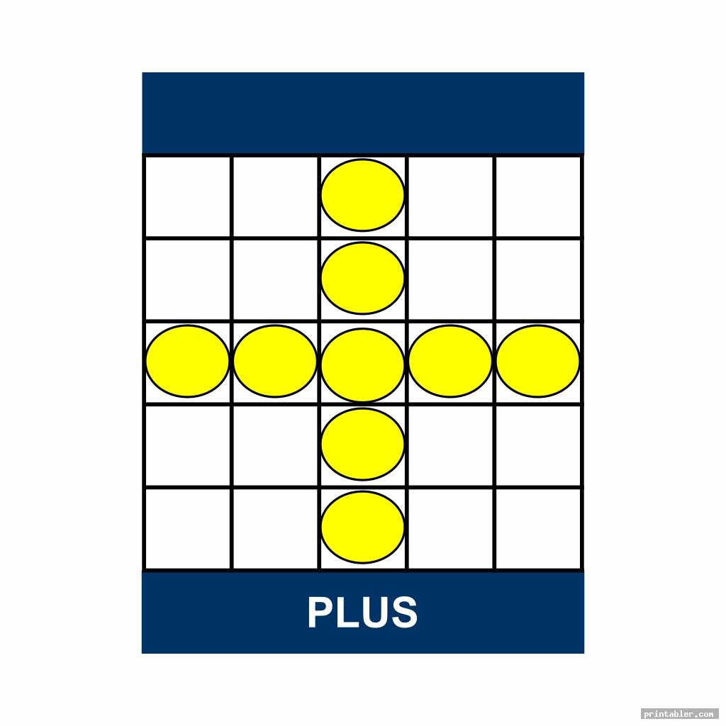 Bingo Game Patterns Printable Gridgit