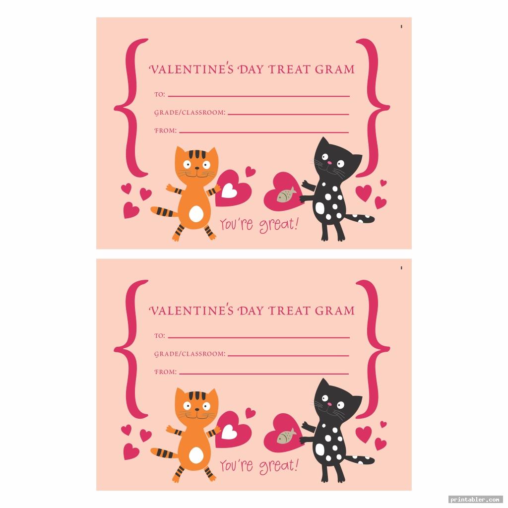 Printable Valentine Candy Grams Gridgit