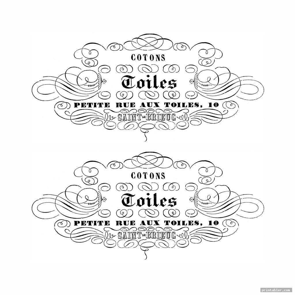 Graphics Fairy French Typography Printable - Gridgit.com