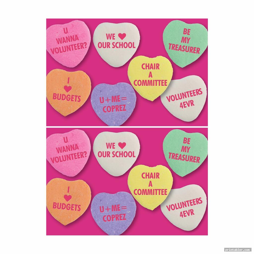 Printable Candy Gram Template