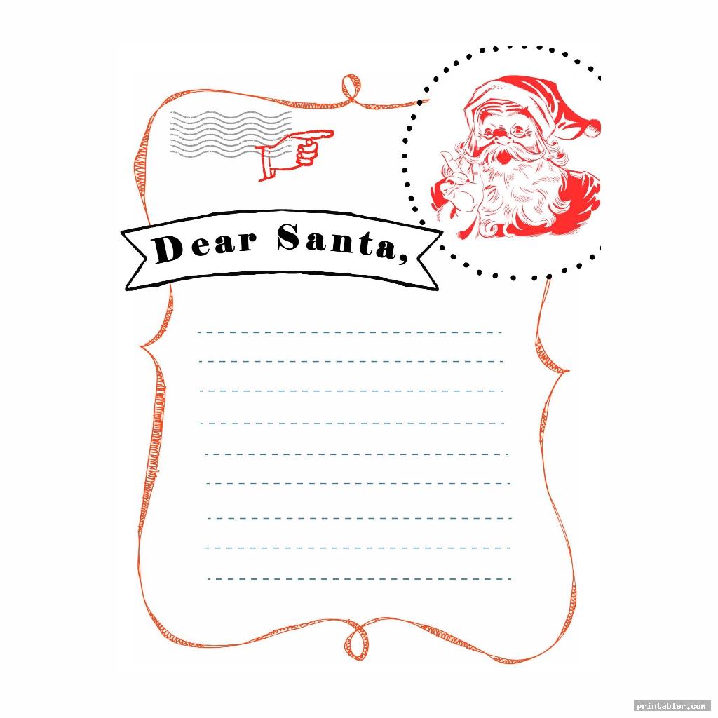 Free Printable Secret Santa Template