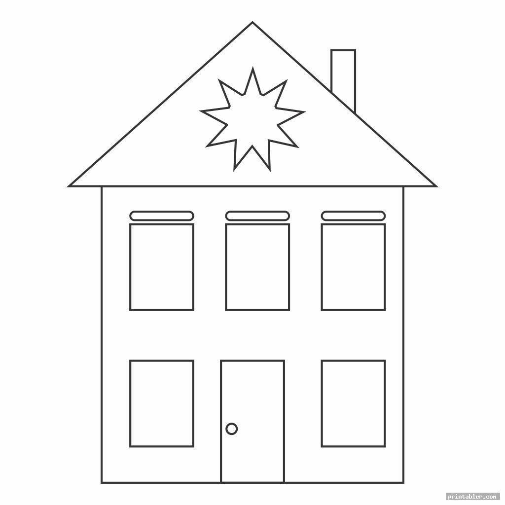 cool shape worksheets printable houses