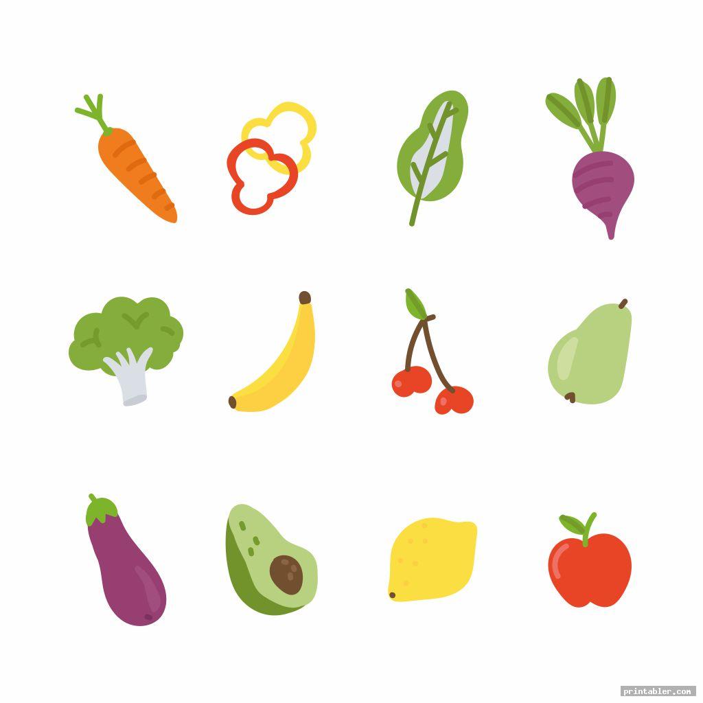 Printable Fruit And Vegetable Templates Printable Templates Free