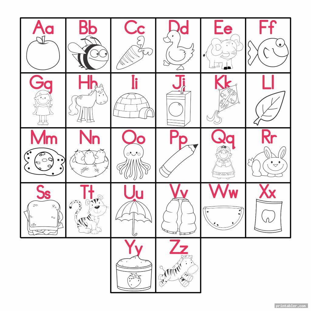 Alphabet Sounds Chart Printable Gridgit