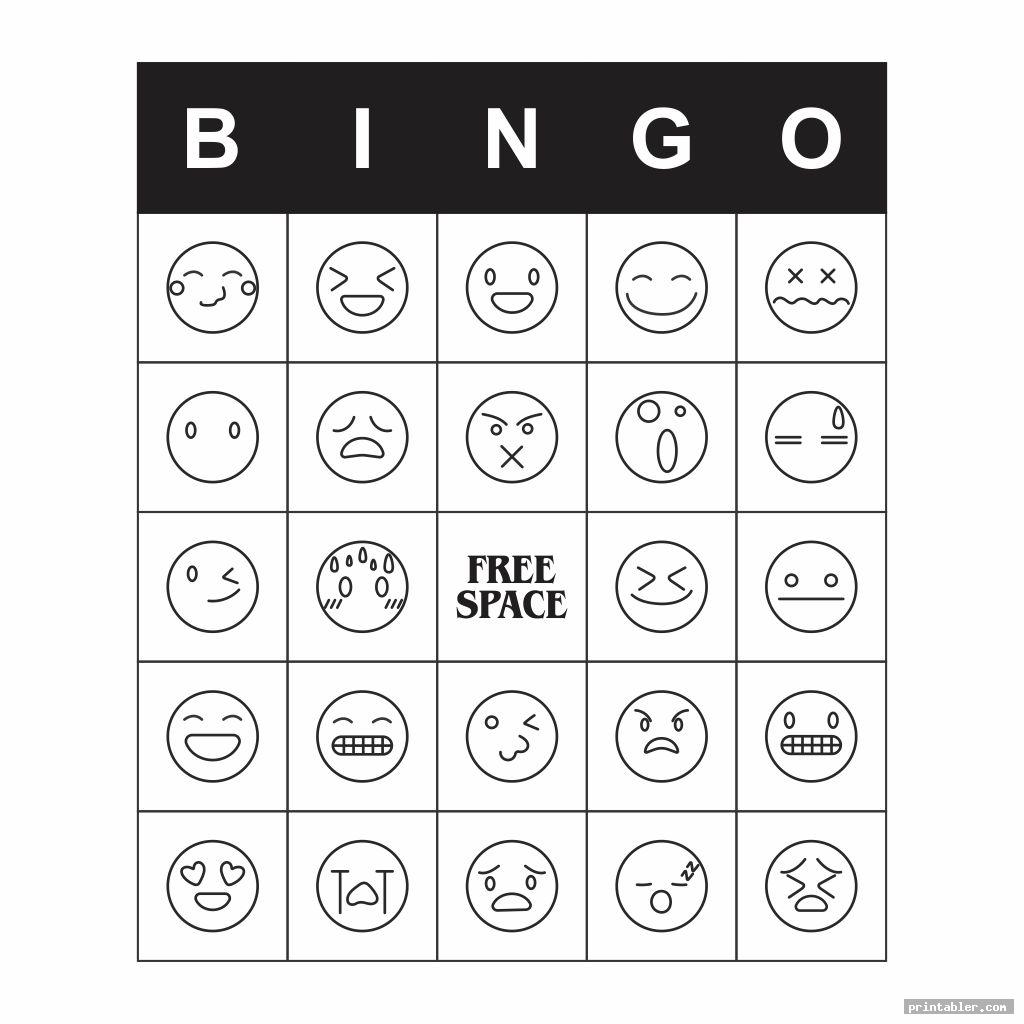 Emotions Bingo Free Printable