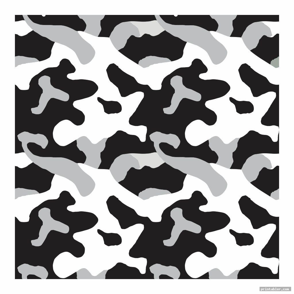 Camo Pattern Stencils Printable Gridgit