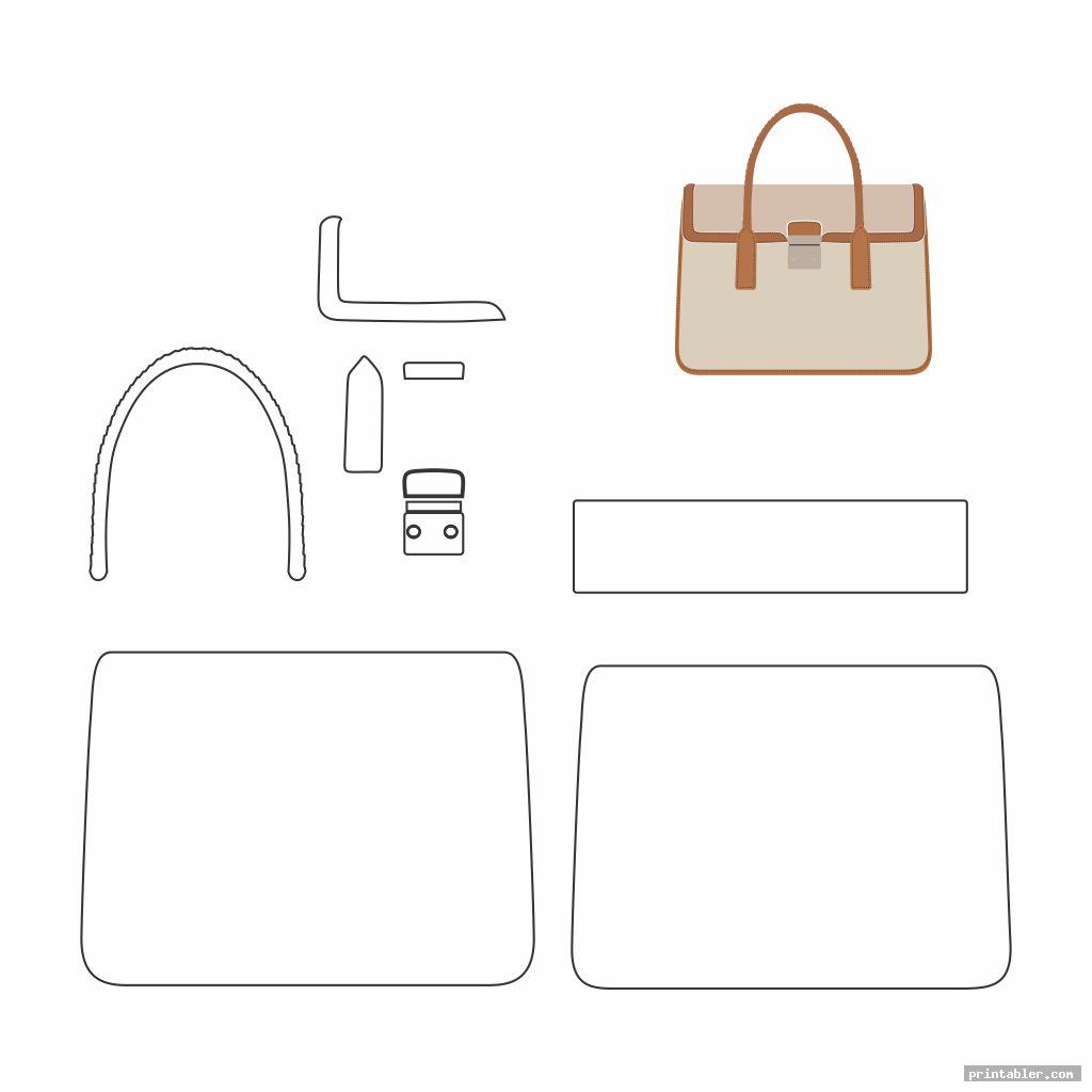 Leather Handbag Patterns Printable - Gridgit.com