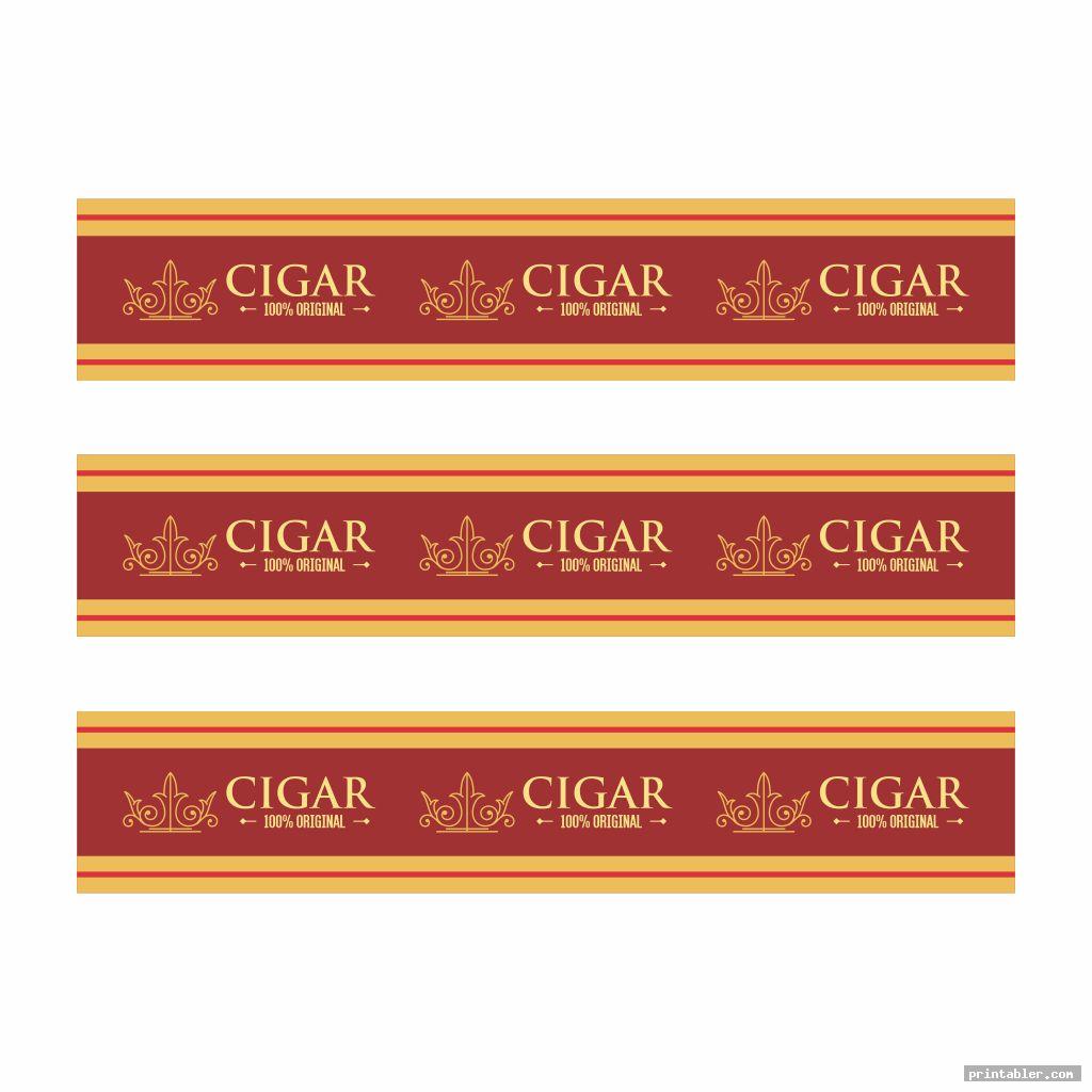 Printable Cigar Labels