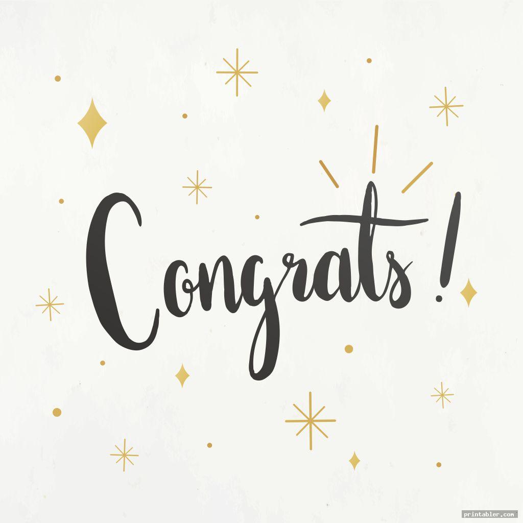 Congratulations Sign Printable