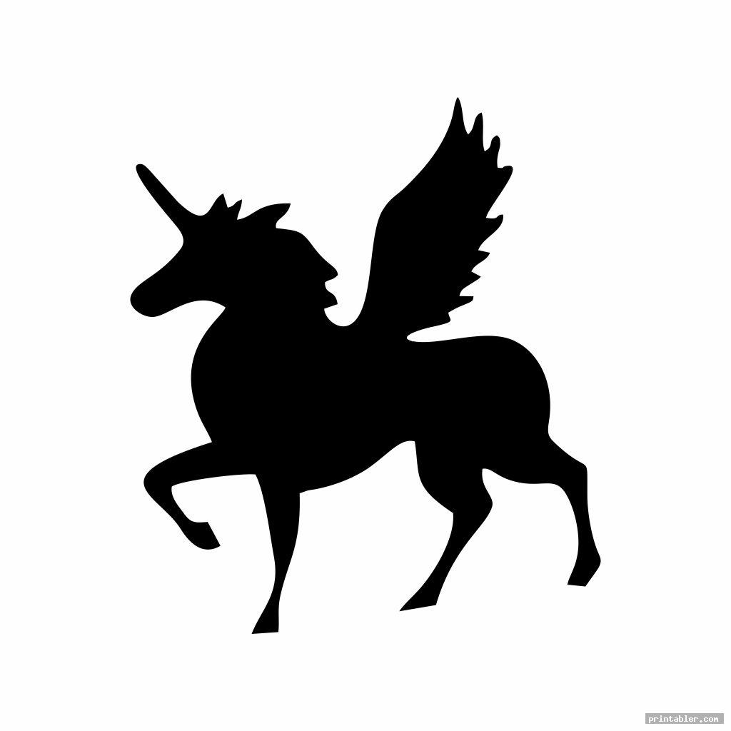 Unicorn Stencil Printable For Pumpkin Carving Gridgit