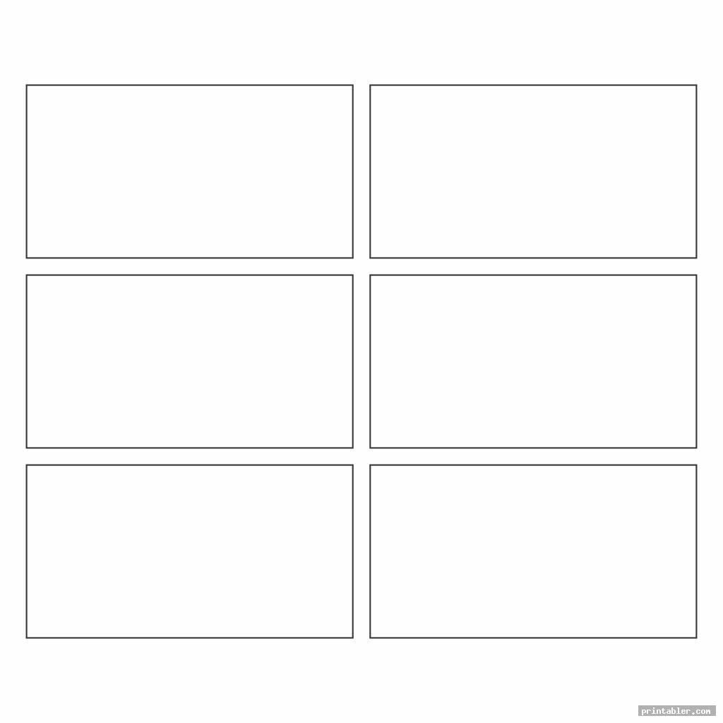 Rectangle Template Printable